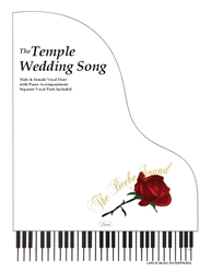 THE TEMPLE WEDDING SONG ~ Vocal Duet w/piano acc 