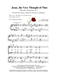 JESUS THE VERY THOUGHT OF THEE/SATB w/piano acc - LM1013DOWNLOAD
