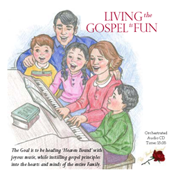 LIVING THE GOSPEL IS FUN ~ AUDIO MUSIC CD ALBUM 1 